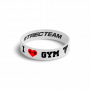 TREC OPASKA WRISTBAND 081 I LOVE GYM WH-BK