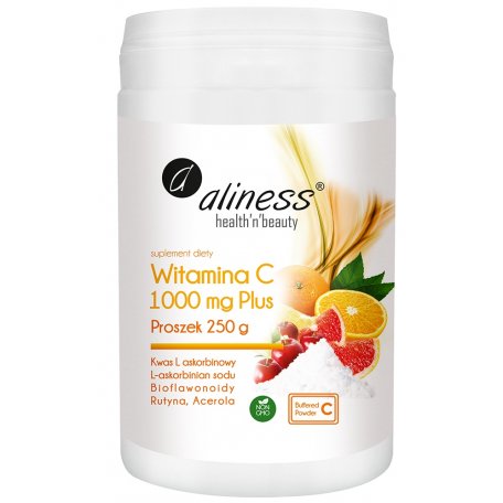Aliness Witamina C 1000 Buforowana Plus Proszek 250 g