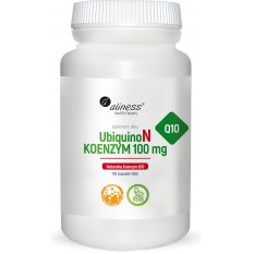 Aliness UbiquinoN Naturalny KOENZYM Q10 100mg x 100 Vege caps