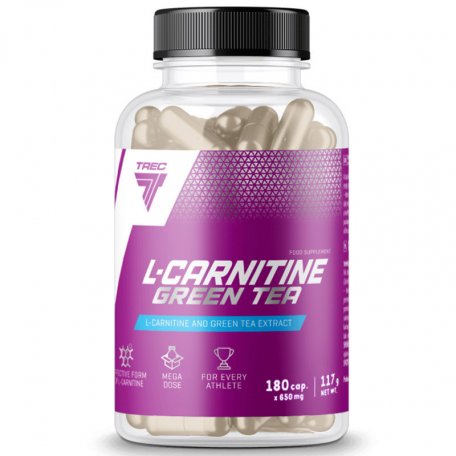 TREC L-CARNITINE + GREEN TEA 180 CAP