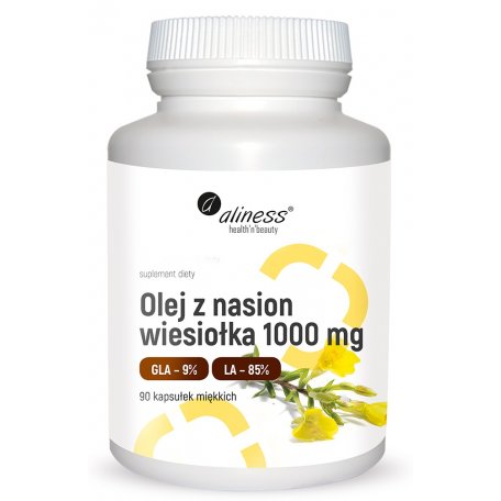 ALINESS OLEJ Z NASION WIESIOŁKA 1000 mg, 90 kaps