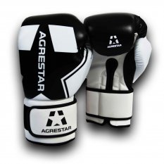 Agrestar Rękawice bokserskie ULTIMATE białe