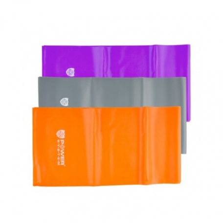 Power System Zestaw Gum Resistance Band Set 120x15cm 4007