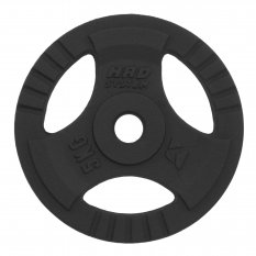 HRD System Obciążenie żeliwne czarne z uchwytami 5kg/29mm