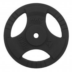 HRD System Obciążenie żeliwne czarne z uchwytami 20kg/29mm