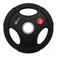 Platinum Fitness Obciążenie olimpijskie w gumie z uchwytami 5kg/51,5mm