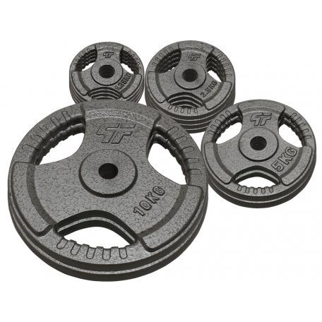 PlatinumFitness Zestaw 45kg Obciążenie żeliwne 29mm