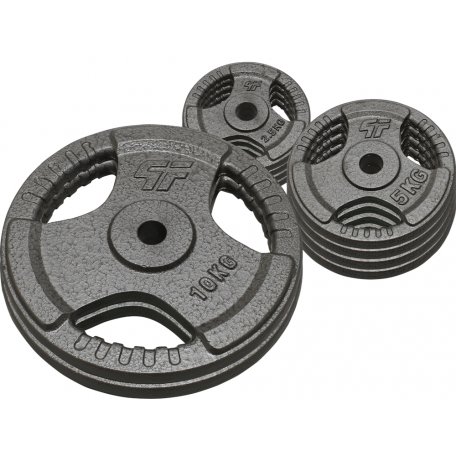 PlatinumFitness Zestaw 50kg Obciążenie żeliwne 29mm