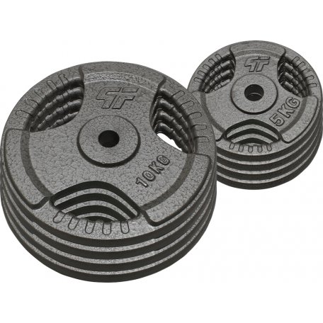 PlatinumPolska Zestaw 60kg Obciążenie żeliwne hammertone 29mm