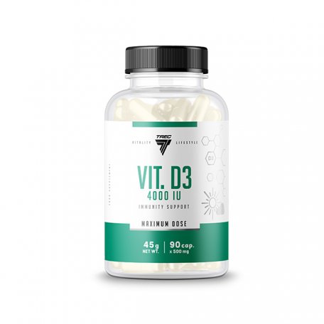 TREC VITALITY VIT. D3 4000 IU 90 kaps