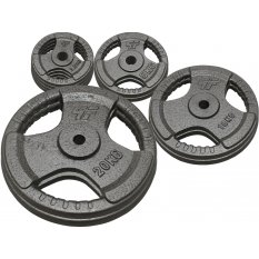 PlatinumFitness zestaw 80kg Obciążenie żeliwne 29mm