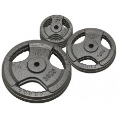 PlatinumFitness zestaw 80kg Obciążenie żeliwne 29mm