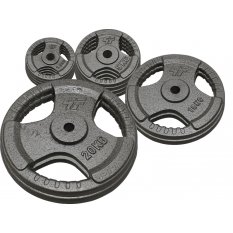 PlatinumFitness zestaw 90kg Obciążenie żeliwne 29mm