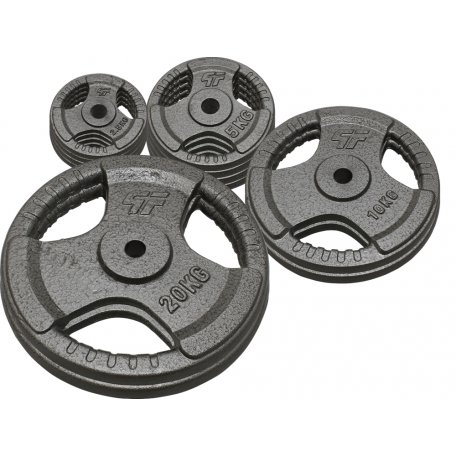 PlatinumFitness zestaw 90kg Obciążenie żeliwne 29mm