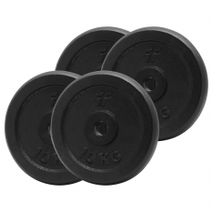 PlatinumFitness Zestaw 40kg Obciążenie żeliwne pełne 29mm