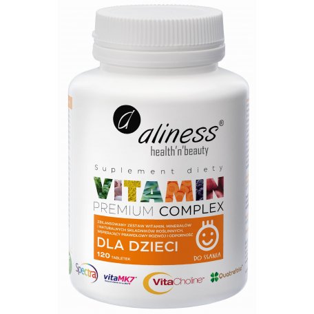 ALINESS PREMIUM VIT. COMPLEX DLA DZIECI 120 tabletek do ssania